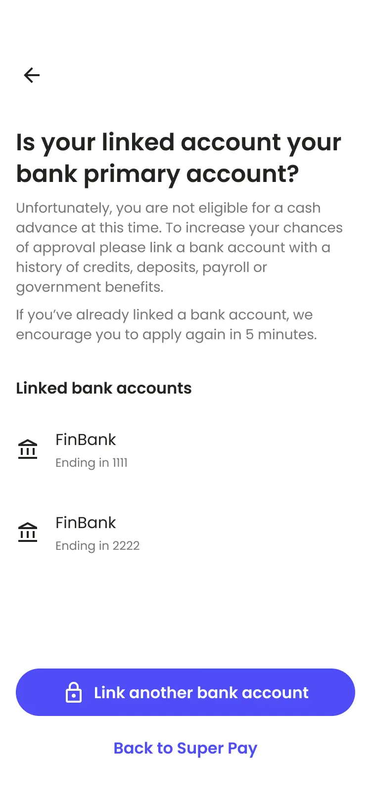 Legacy app screen 9